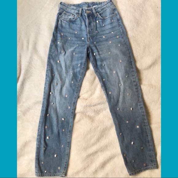 h&m vintage high jeans
